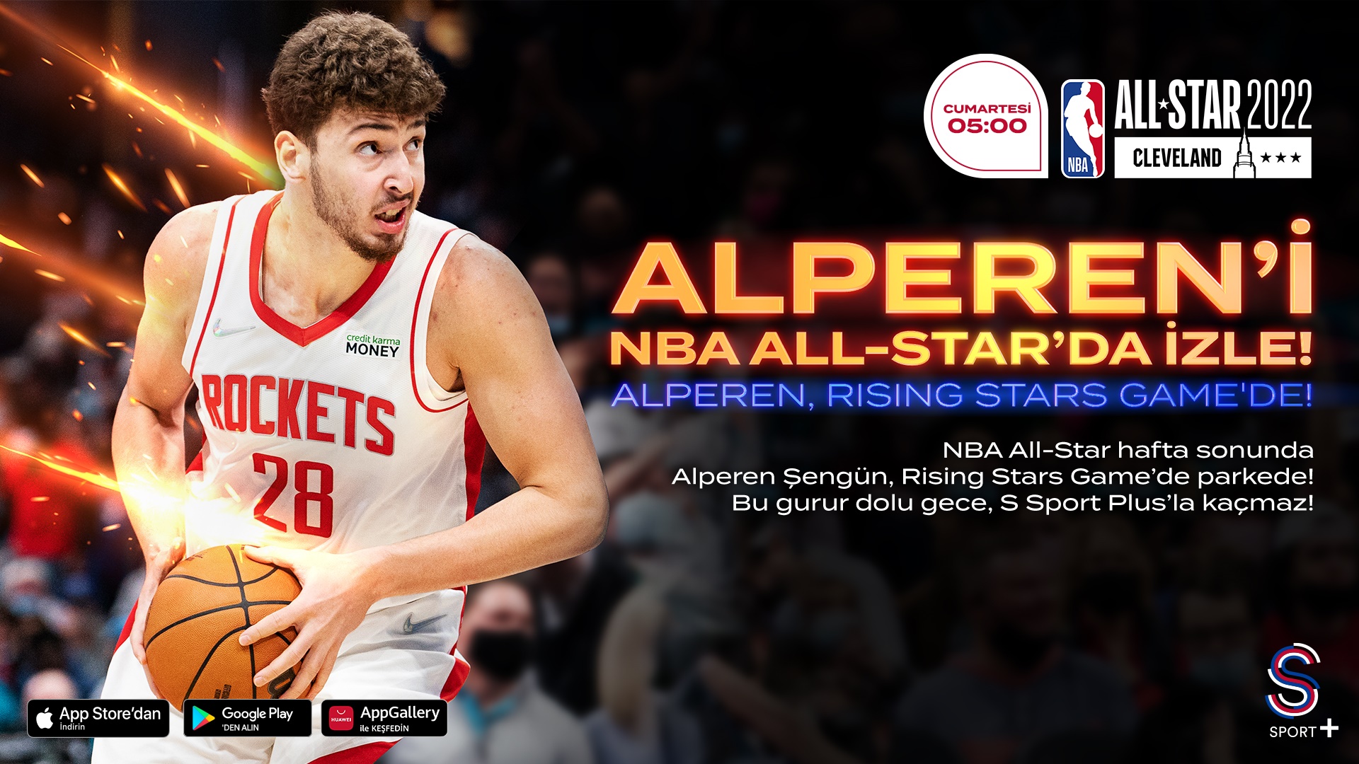 NBA ALL STAR 2022 Cumartesi, Pazar ve Pazartesi günü,her anıyla canlı yayınlarla S Sport Plus’ta!