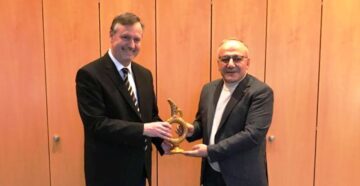 Başkan Aksoy’dan Oberndörfer’e ziyaret