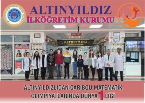 ALTINYILDIZLIDAN CARIBOUMATEMATİK OLİMPİYATINDADÜNYA 1.LİĞİ