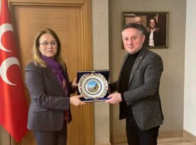 Başkan Ateş’ten MHP Genel Başkan Yardımcısı Kılıç’a ziyaret