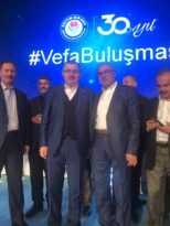 Özdemir vefa buluşmasına katıldı