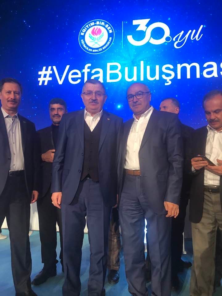 Özdemir vefa buluşmasına katıldı