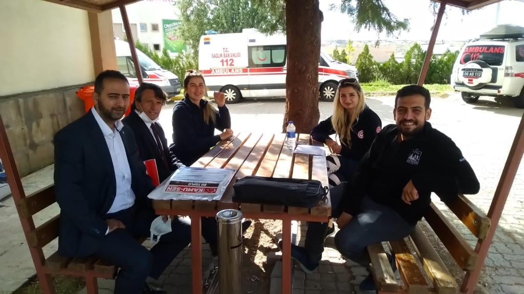 Çetin ATT ve Paramedikler gününü kutladı