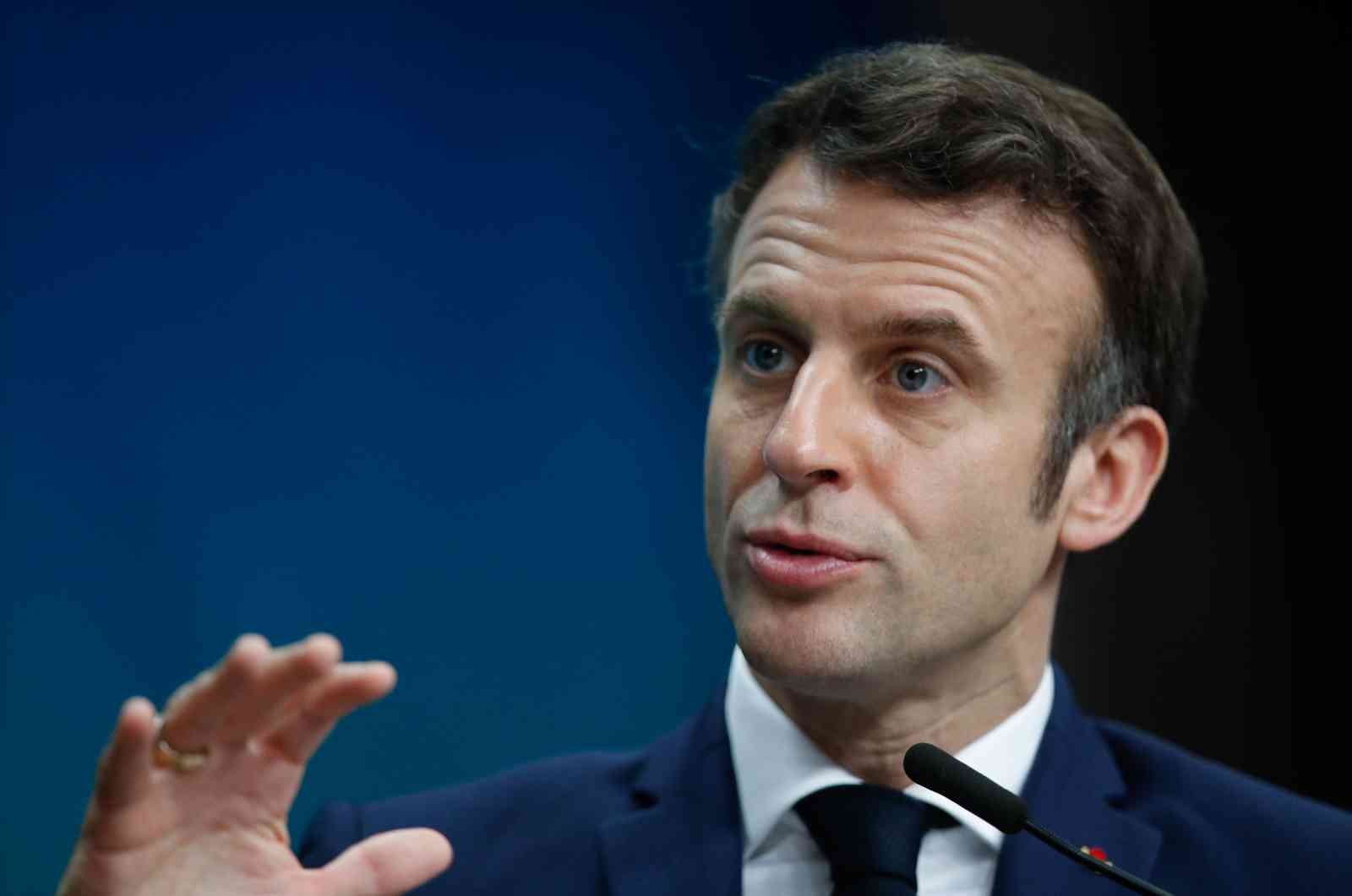 Fransa Cumhurbaşkanı Macron: “Rusya’ya askeri ve ekonomik yaptırım uygulanacak”