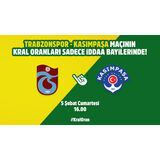 Trabzonspor-Kasımpaşa maçının Kral Oranlar’ı sadece iddaa bayilerinde