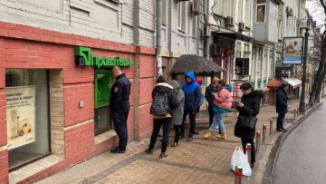 Ukrayna halkı, şehri terk etmeye başladı