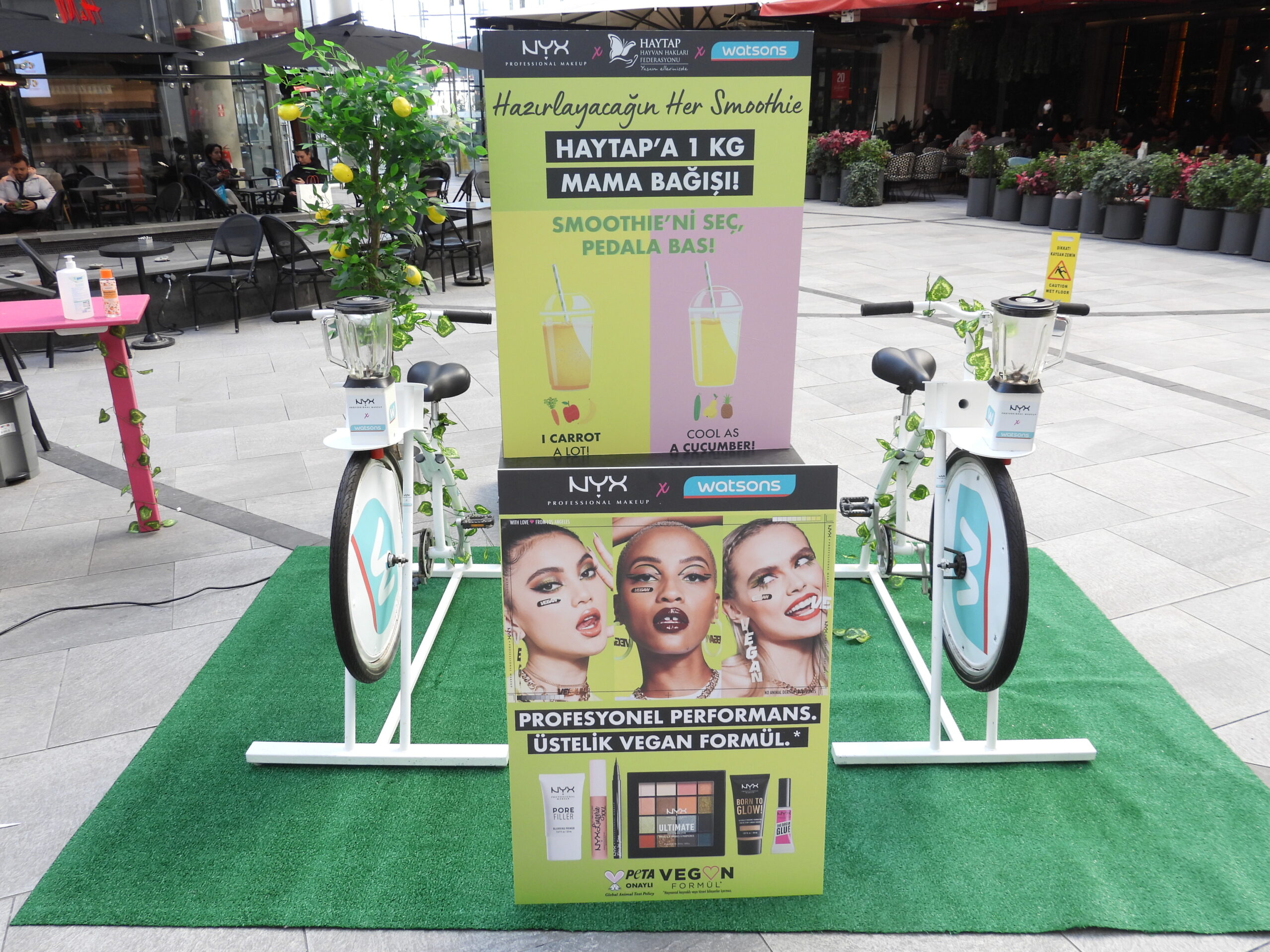 NYX Professional Makeup ve Watsons Türkiye’den Haytap İşbirliğiyle Veganuary Etkinliği