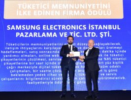 Ticaret Bakanlığı’ndan Samsung Türkiye’ye Prestijli Ödül