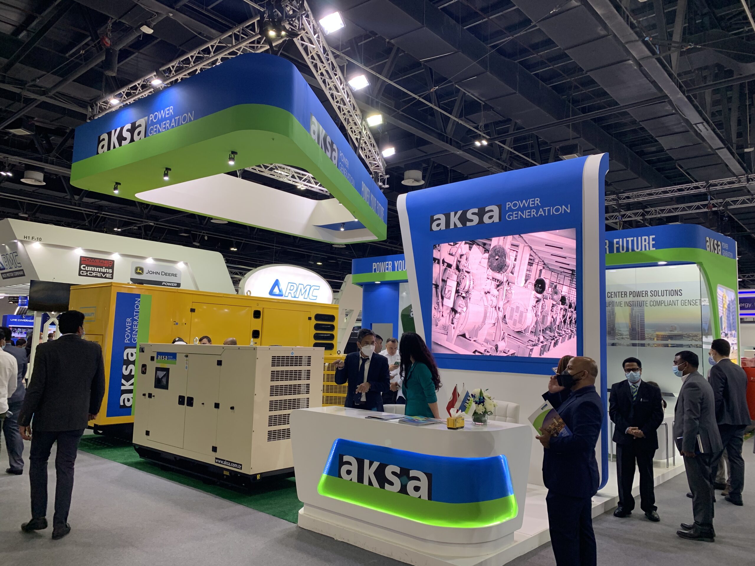 Türkiye’nin jeneratör markası Aksa, müşterilere özel çözümlerini dünyaya tanıtıyor