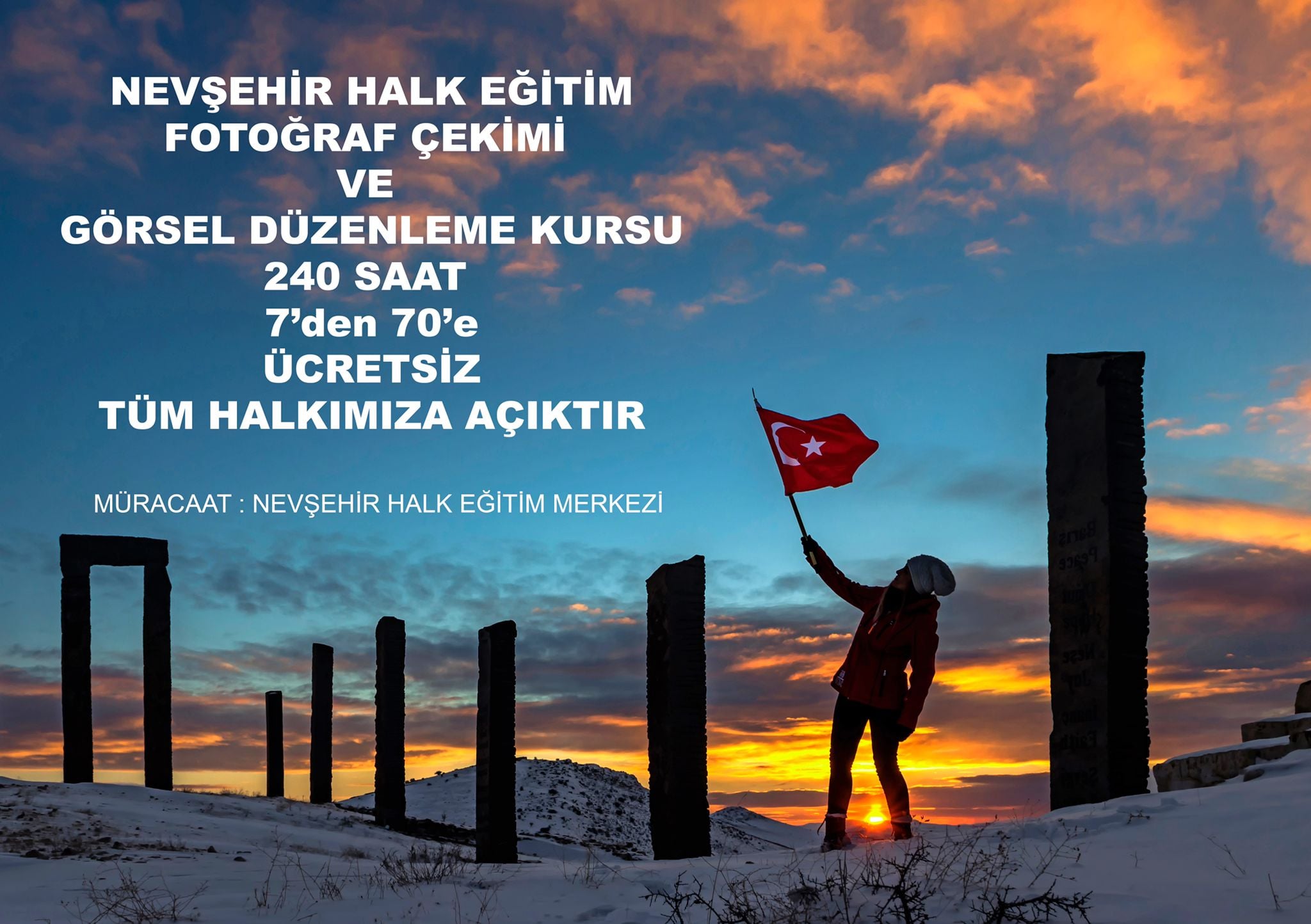 Nevşehir HEM’den fotoğrafçılık ve görsel düzenleme kursu