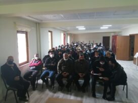Eğitimde 230 kişiye ulaşıldı