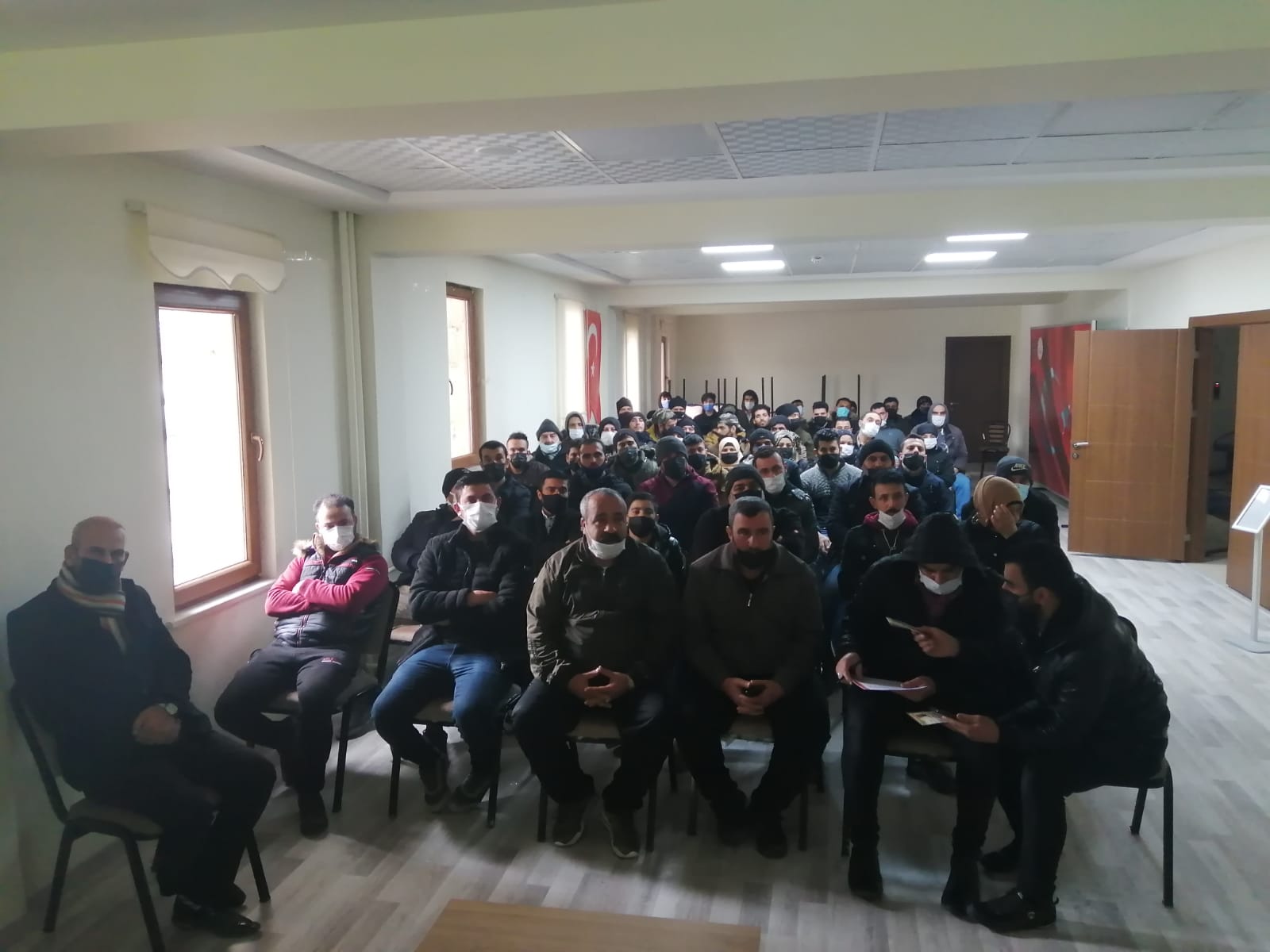 Eğitimde 230 kişiye ulaşıldı