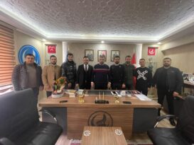 Yanar’dan Ülkü Ocağı başkanına hayırlı olsun ziyareti