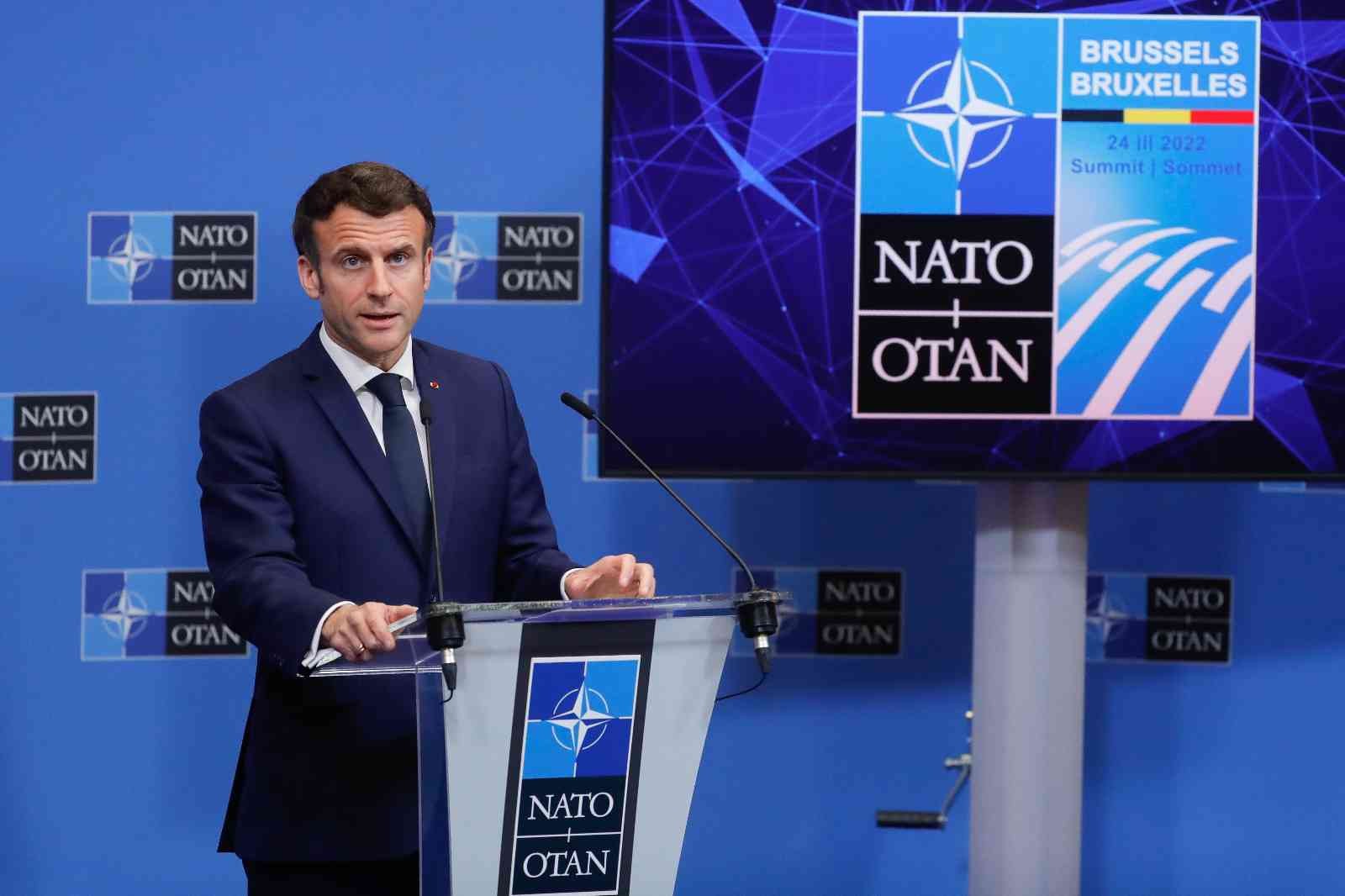 Macron: “Ukrayna’ya ihtiyaç duyduğu savunma teçhizatını sağlamaya devam edeceğiz”