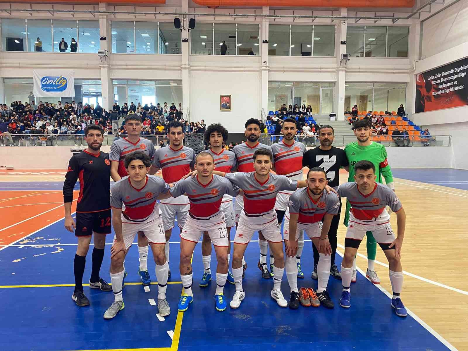NEVÜ Erkek Futsal Takımı 2’inci Oldu