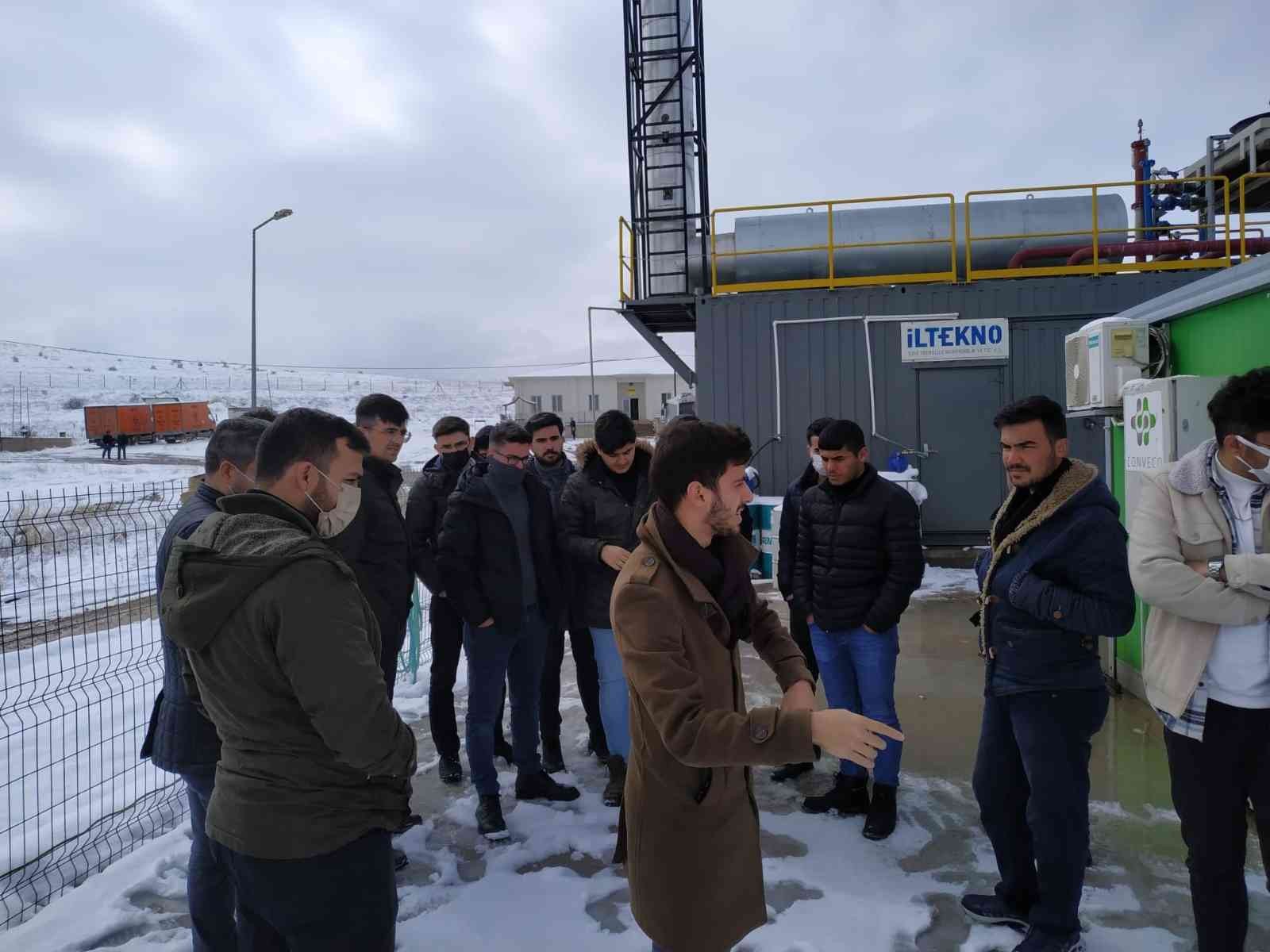 NEVÜ öğrencilerinden teknik gezi