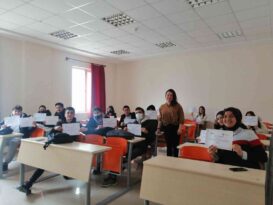 NEVÜ’lü öğrencilere “İş Kulübü Eğitimi” verildi