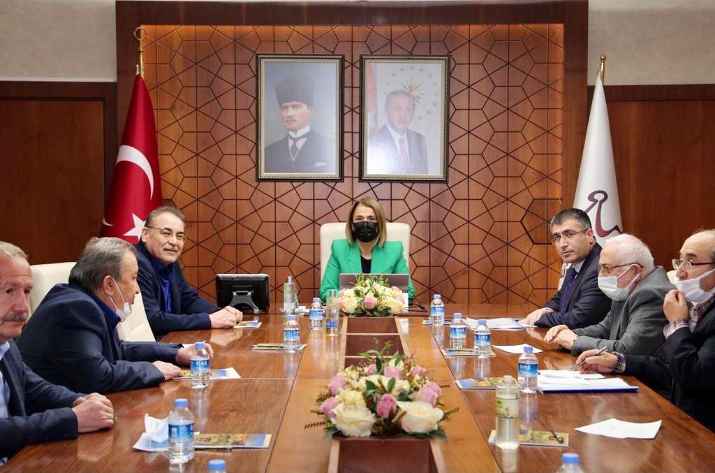 Rektör Aktekin projeleri anlattı
