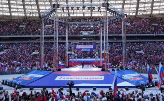 Rusya’da, Kırım’ın ilhak edilişinin 8. yıldönümü kutlandı