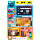 A101 BAHAR MEVSİMİNİ UYGUN FİYATLI TEKNOLOJİK ÜRÜNLERLE KARŞILIYOR!