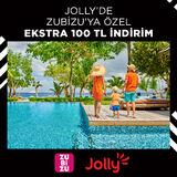 ZUBİZU üyelerine Jolly’den 100 TL indirim fırsatı