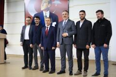 BAŞKAN SAVRAN, H.AVNİ İNCEKARA FEN LİSESİ ÖĞRENCİLERİ İLE BULUŞTU