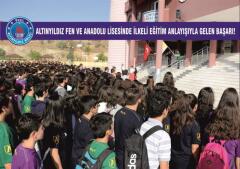 ALTINYILDIZ FEN VE ANADOLU LİSESİNDE İLKELİ EĞİTİM ANLAYIŞIYLA GELEN BAŞARIYA SİZ DE ORTAK OLUN!