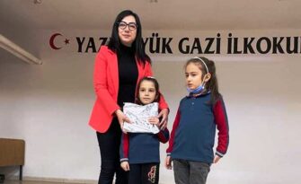 İl birincisi Yazıhüyük İlkokulundan