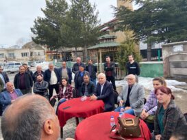 CHP heyeti Mazı, Ayvalı ve Sarıhıdır köylülerinin sorunlarını dinledi