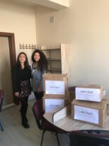 Sosyal sorumluluk projesi Kavak’ta ilkokula kitap oldu