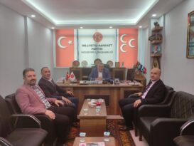 Polat’tan MHP İl başkanlığına ziyaret