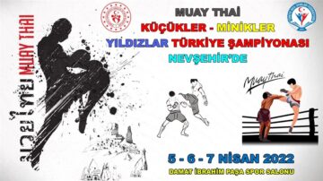 Muay Thai Türkiye birinciliği müsabakaları Nevşehir’de