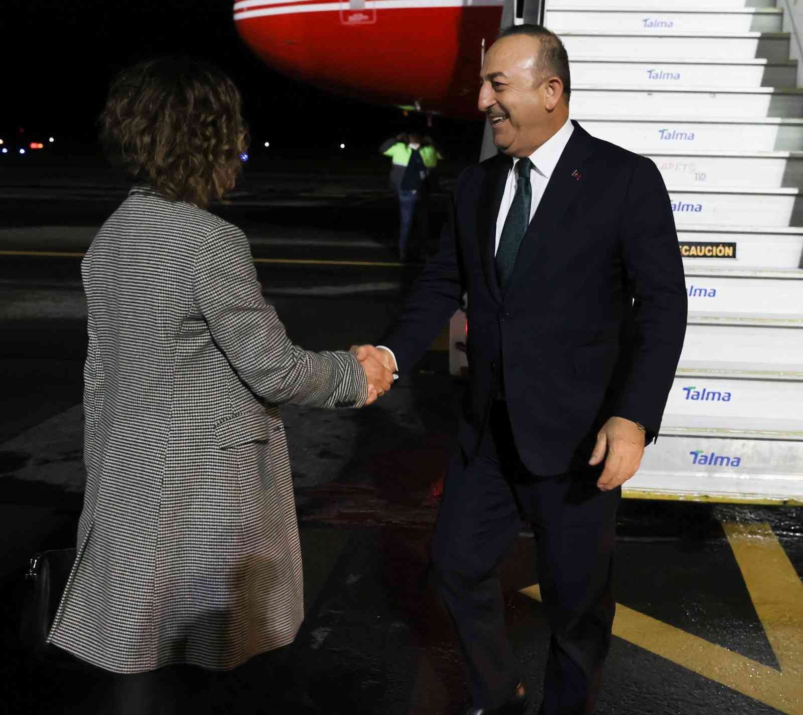 Dışişleri Bakanı Çavuşoğlu, Ekvador’da