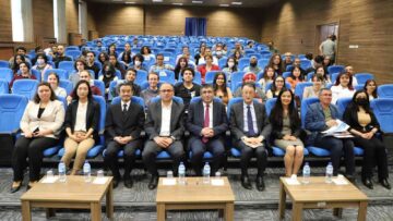 Japonya Büyükelçiliği Elçi-Müsteşar, Misyon Şefi Yardımcısı TakeroAoyama NEVÜ’de konferansı verdi