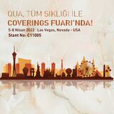 Qua Granite, hem üstün desen ve renk teknolojisi hem de tüm şıklığı ile Coverings Fuarı’nda!