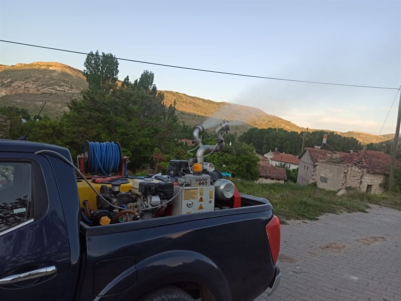 Nevşehir’in 153 köyü sinek ve haşerelere karşı ilaçlanıyor