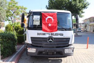 Bakanlıktan Derinkuyu’ya hibe araç desteği