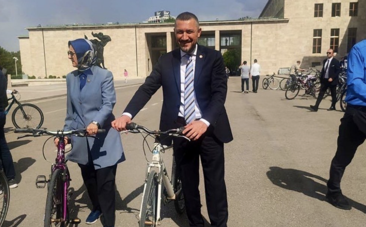 Milletvekili Açıkgöz, TBMM Bisiklet Tanıtım Turu programına katıldı.
