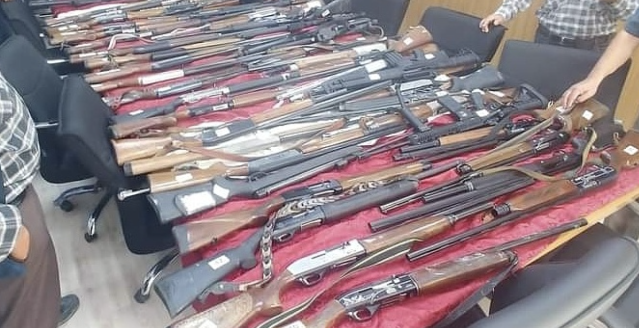 Nevşehir’de kaçak avda yakalanan 34 tüfek ihaleyle satılacak