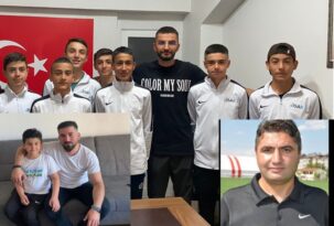 Gurbetçi sporseverden sporculara anlamlı ödül