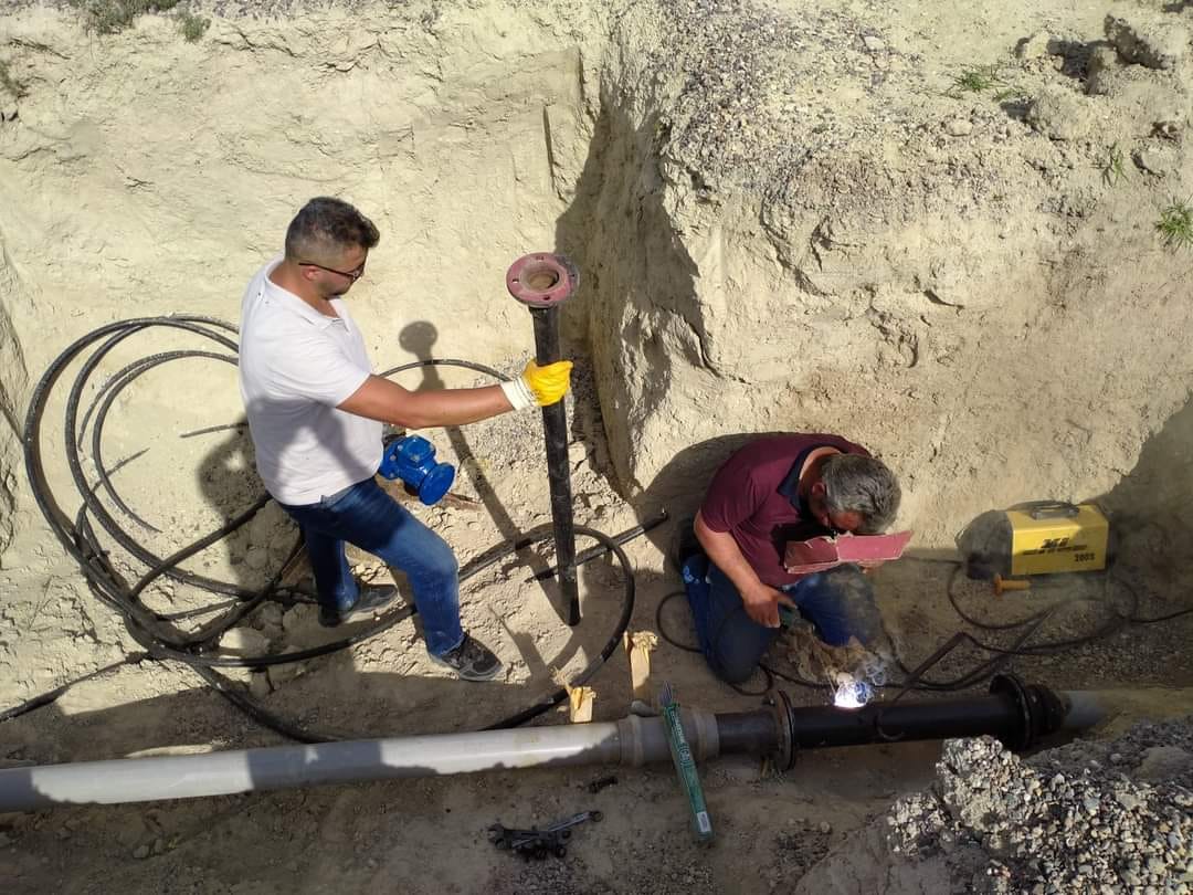 Tuzköy su sorunundan kurtuluyor