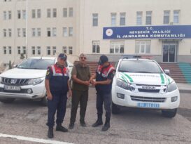 Nevşehir’de yaralı bulunan ebabil kuşu tedavi altına alındı