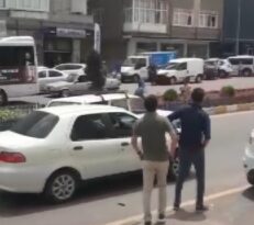 Nevşehir’de hareketli dakikalar: Polise bıçakla saldırdı