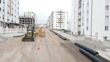 Ertuğrul Gazi Caddesi’nde Yağmur Suyu Hattı Yapımı Tamamlandı