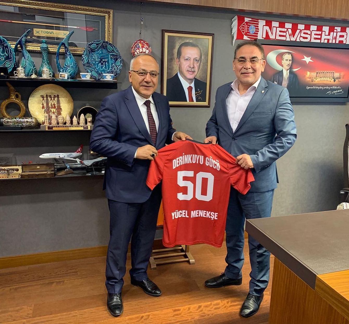 Başkan Aksoy, ilçeye yeni adliye binası sözünü aldı