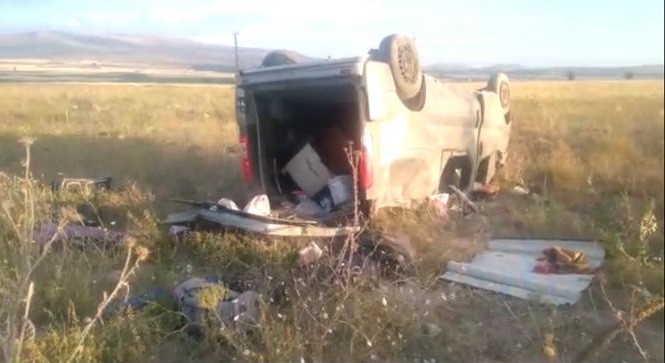 Nevşehir’de araç takla attı: 1 ölü, 4 yaralı