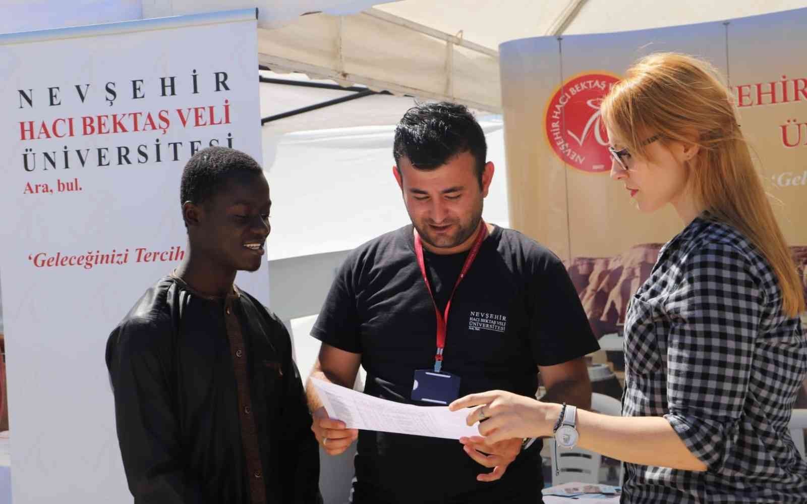 NEVÜ, Sivas Üniversite Tanıtım ve Tercih Fuarı’nda