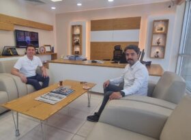 Genç Nevşehirliler Derneği Başkanı Ağca, Esat Özaltın’la buluştu