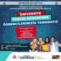 Üniversite adaylarına ücretsiz tercih danışmanlığı hizmeti