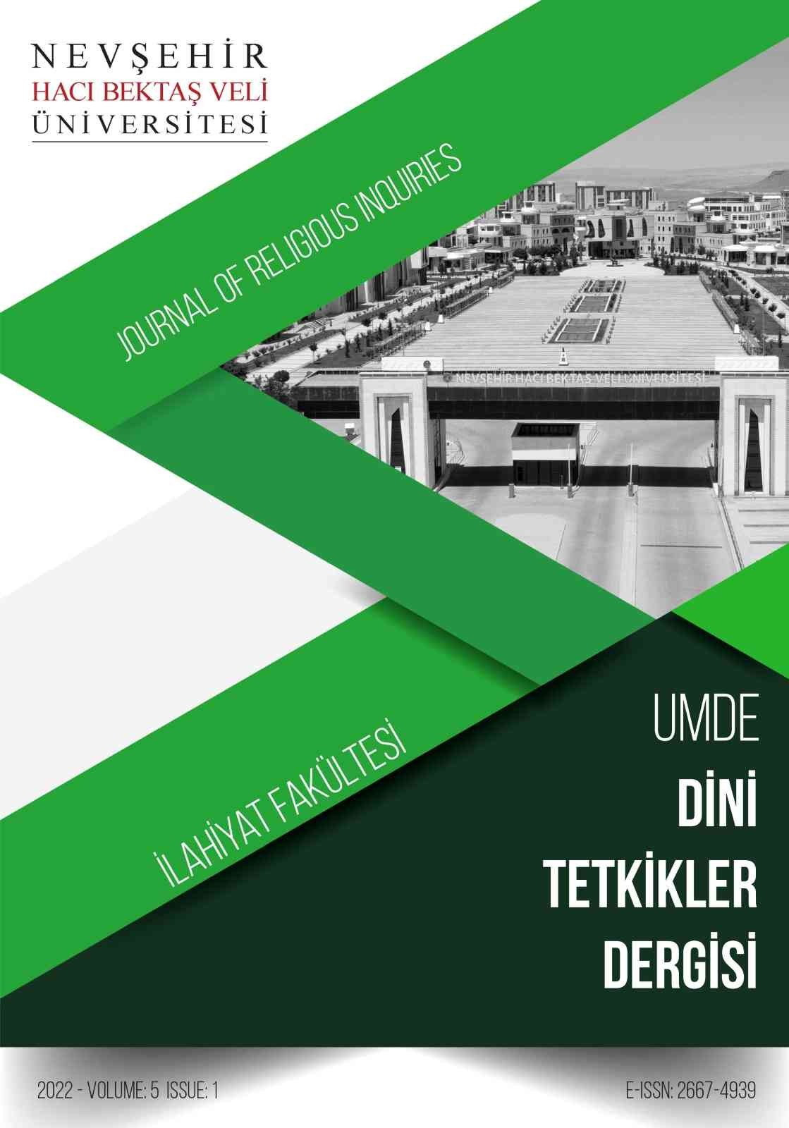 NEVÜ İlahiyat Fakültesi ‘UMDE Dini Tetkikler Dergisi’nin 8. sayısı yayımlandı